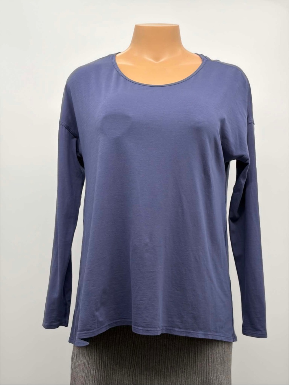 Lululemon Back To It Long Sleeve Moody Blues Color Blue
